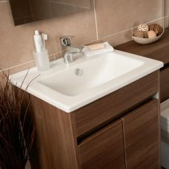 Vitra S50 Vanity Basin 600mm Wide 1 Tap Hole 2 Vitra S50 Vanity Basin 600mm Wide 1 Tap Hole -VITRA SHOP 17508898 3