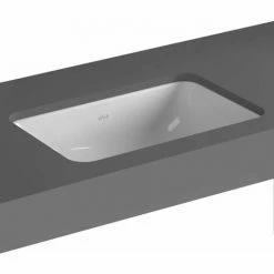 Vitra S20 Compact Under-Counter Basin 500mm Wide 0 Tap Hole