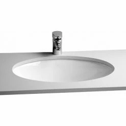 Vitra S20 Compact Under-Counter Basin 585mm Wide 0 Tap Hole