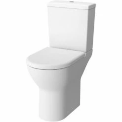 Vitra S50 Value Suite Close Coupled Toilet 450mm 1 Tap Hole Basin -VITRA SHOP 17510015 3