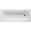 Vitra Optima Single Ended Rectangular Bath 1600mm X 700mm 0 Tap Hole