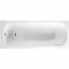 Vitra Optima Single Ended Rectangular Bath 1700mm X 700mm 0 Tap Hole