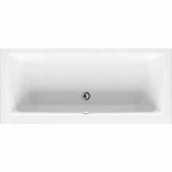 Vitra Neon Double Ended Rectangular Bath 1800mm X 800mm 0 Tap Hole