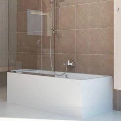 Vitra Neon Double Ended Rectangular Bath 1800mm X 800mm 0 Tap Hole -VITRA SHOP 17510150 3