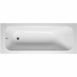 Vitra Balance Single Ended Rectangular Bath 1600mm X 700mm 0 Tap Hole