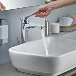 Vitra X-Line Tall Basin Mixer Tap Chrome -VITRA SHOP 17510365 4