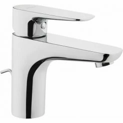 Vitra X-Line Basin Mixer Tap With Pop Up Waste - Chrome
