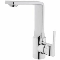 Vitra Suit L Swivel Spout Basin Mixer Tap - Chrome
