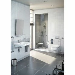 Vitra Conforma Special Needs Wall Hung Toilet Pan 700mm Projection - Excluding Seat -VITRA SHOP 17510480 3