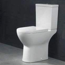 Vitra S50 Comfort Height Close Coupled Toilet Push Button Cistern - Standard Seat -VITRA SHOP 17510554 5