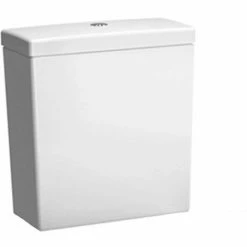 Vitra S50 Comfort Height Open Back Close Coupled Toilet Push Button Cistern - Soft Close Seat -VITRA SHOP 17510585 4