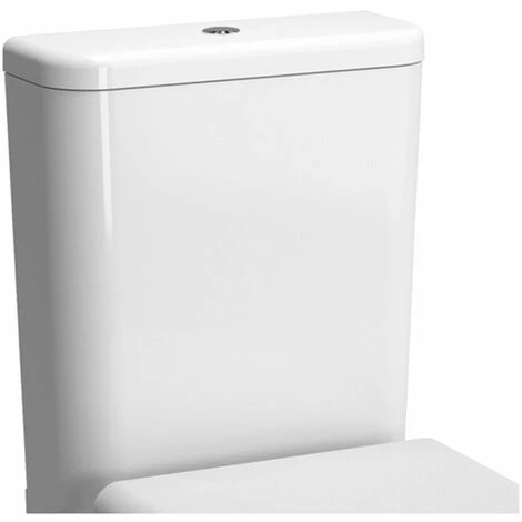 Vitra Zentrum Rimless Close Coupled OB Toilet With Push Button Cistern - Quick Release Soft Close Seat Vitra Zentrum Rimless Close Coupled OB Toilet With Push Button Cistern - Quick Release Soft Close Seat -VITRA SHOP 17510872 3