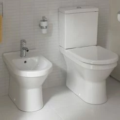 Vitra S50 Compact Close Coupled BTW Toilet Push Button Cistern - Soft Close Seat 4 Vitra S50 Compact Close Coupled BTW Toilet Push Button Cistern - Soft Close Seat -VITRA SHOP 17510902 5