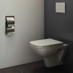 Vitra S20 Wall Hung Toilet 480mm Projection - Soft Close Seat -VITRA SHOP 17510935 5