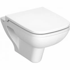 Vitra S20 520mm Projection Wall Hung Toilet - Standard Seat