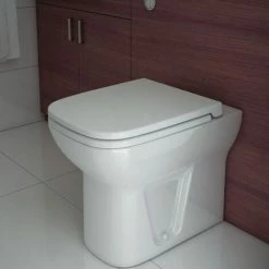 Vitra S20 Back To Wall Toilet 540mm Projection - Standard Seat 3 Vitra S20 Back To Wall Toilet 540mm Projection - Standard Seat -VITRA SHOP 17510993 4