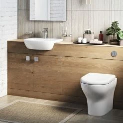 Vitra Zentrum Back To Wall Toilet - Quick Release Soft Close Seat -VITRA SHOP 17511078 4