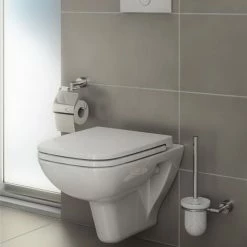 Vitra S20 Wall Hung Toilet Pan 520mm Projection - Soft Close Seat -VITRA SHOP 17511139 3