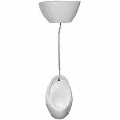 Vitra Arkitekt Urinal With Concealed Trap - 13.5 Litre Cistern