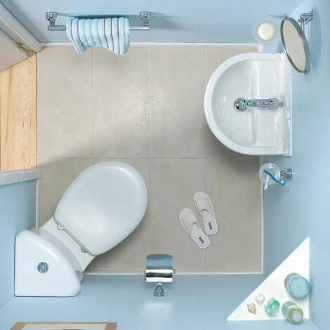 Vitra Layton Corner Close Coupled Toilet Push Button Cistern - Standard Seat Vitra Layton Corner Close Coupled Toilet Push Button Cistern - Standard Seat -VITRA SHOP 17845460 3