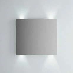 Vitra Brite Illuminated Bathroom Mirror 700mm H X 800mm W