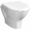 Vitra Zentrum Rimless Wall Hung Toilet - Standard Seat