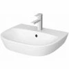Vitra Zentrum Wall Hung Basin 550mm Wide - 1 Tap Hole