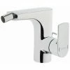 Vitra Sento Bidet Mixer Tap With Pop Up Waste - Chrome