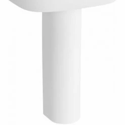Vitra Zentrum Basin With Full Pedestal 600mm Wide - 1 Tap Hole 3 Vitra Zentrum Basin With Full Pedestal 600mm Wide - 1 Tap Hole -VITRA SHOP 42225394 4