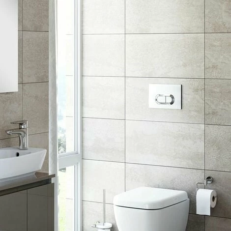 Vitra Loop O Mechanical Dual Flush Plate - Chrome Vitra Loop O Mechanical Dual Flush Plate - Chrome -VITRA SHOP 50495902 4