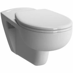 VitrA Wand-WC CONFORMA VITRAFLUSH Tiefspüler Ohne Spülrand 350x700mm Weiß
