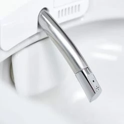 Vitra V-Care Rimless Wall Hung Toilet WC With Aqua Clean Bidet Shower 8 Control Modes - Basic Edition -VITRA SHOP 71587473 3